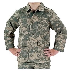 Rothco Jr. GI BDU Camo Button Shirt size M